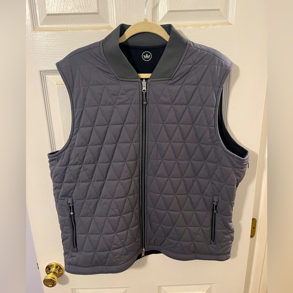 Peter Millar Reversible Vest Gray/Black